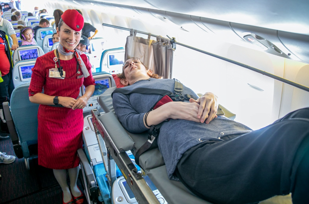 Do you have to leave Istanbul Airport on a stretcher?
